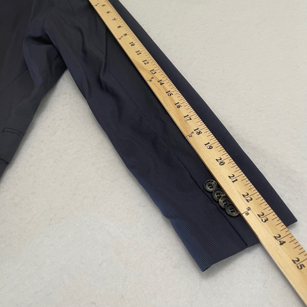 Hugo Boss RyanWin Navy Virgin Wool Blend Blazer Sport Coat Mens 40S EU 50C - Picture 9 of 11